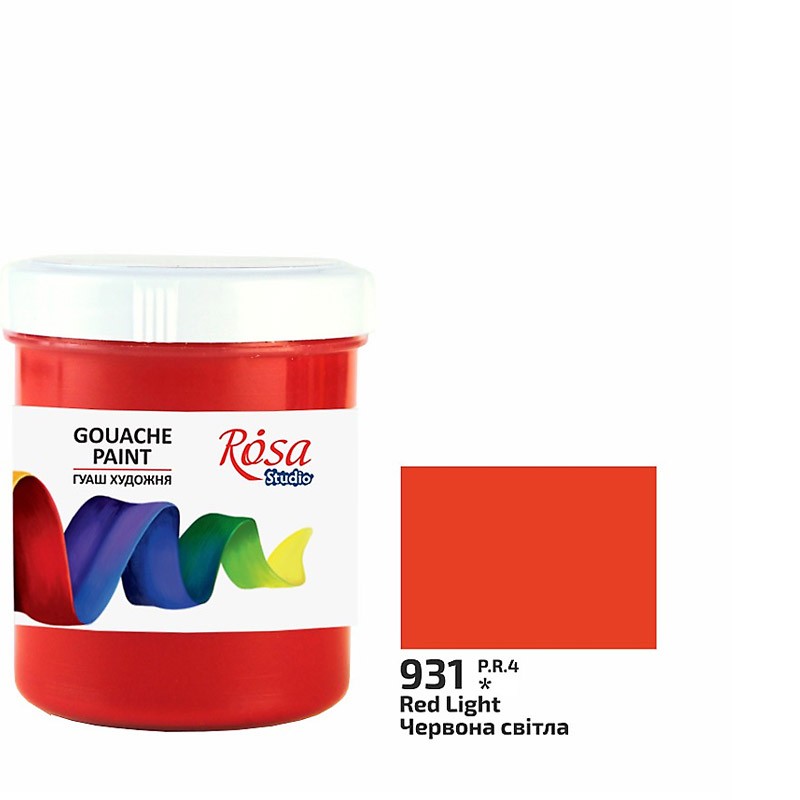 farba Gouache Rosa STUDIO nr 931 - 100 ml