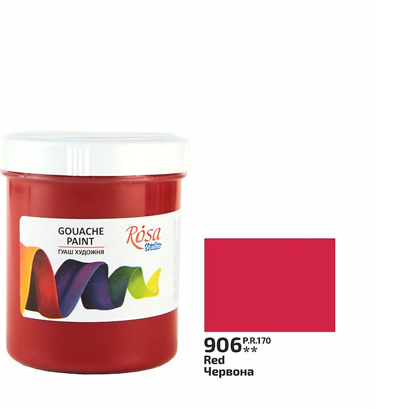 farba Gouache Rosa STUDIO nr 906 - 100 ml