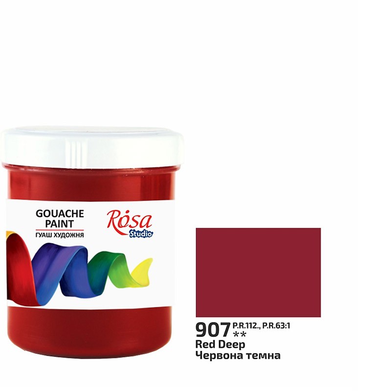 farba Gouache Rosa STUDIO nr 907 - 100 ml
