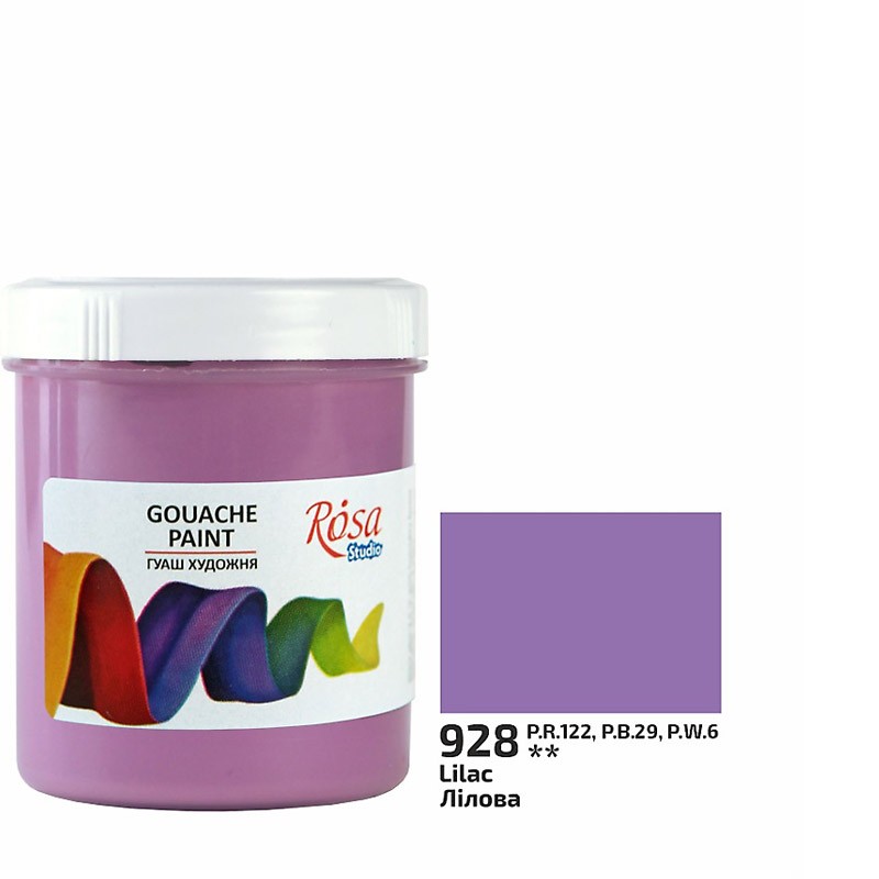 farba Gouache Rosa STUDIO nr 928 - 100 ml