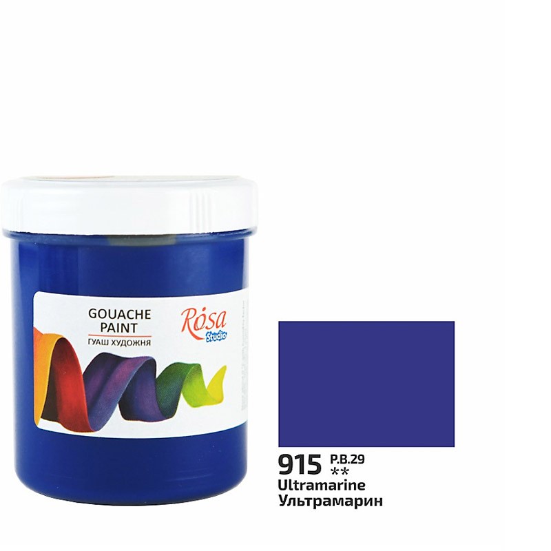 farba Gouache Rosa STUDIO nr 915 - 100 ml