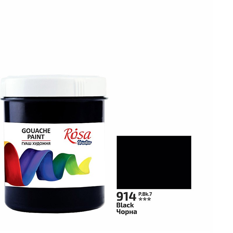 farba Gouache Rosa STUDIO nr 914 - 100 ml