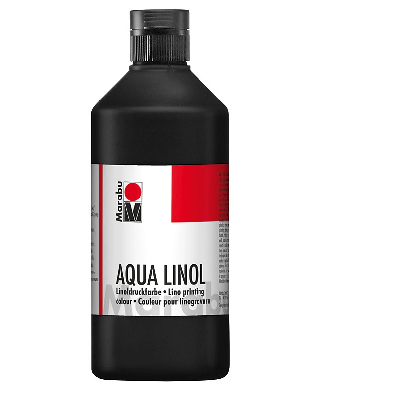 farba do linorytu i drzeworytu na bazie wody Maraby Aqua Linol