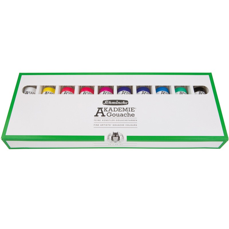 Komplet gwaszy AKADEMIE 10 x 60 ml - art. 72210097