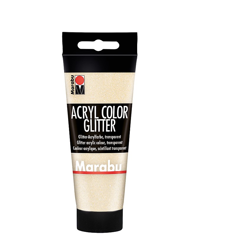 Brokatowa złota farba akrylowa Marabu Acryl Color 100 ml - sklep gart.pl