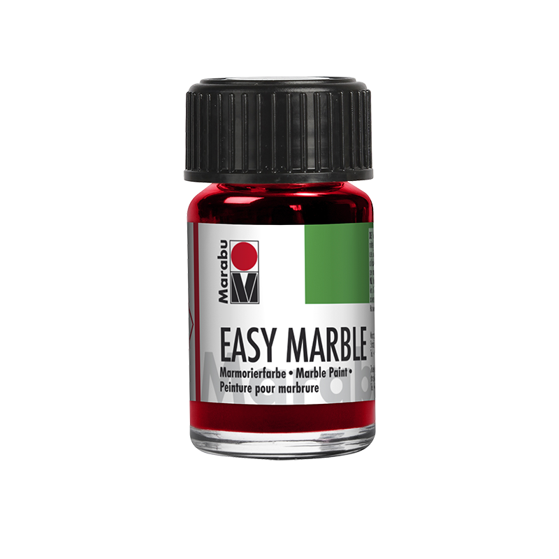 farba do marmurkowania Marabu EASY MARBLE - farba do wydmuszek, szkła, plastiku, drewna itd. - sklep dla plastyków gart.pl