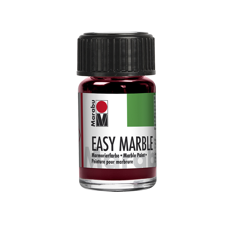 farba do marmurkowania Marabu EASY MARBLE - farba do wydmuszek, szkła, plastiku, drewna itd. - sklep dla plastyków gart.pl