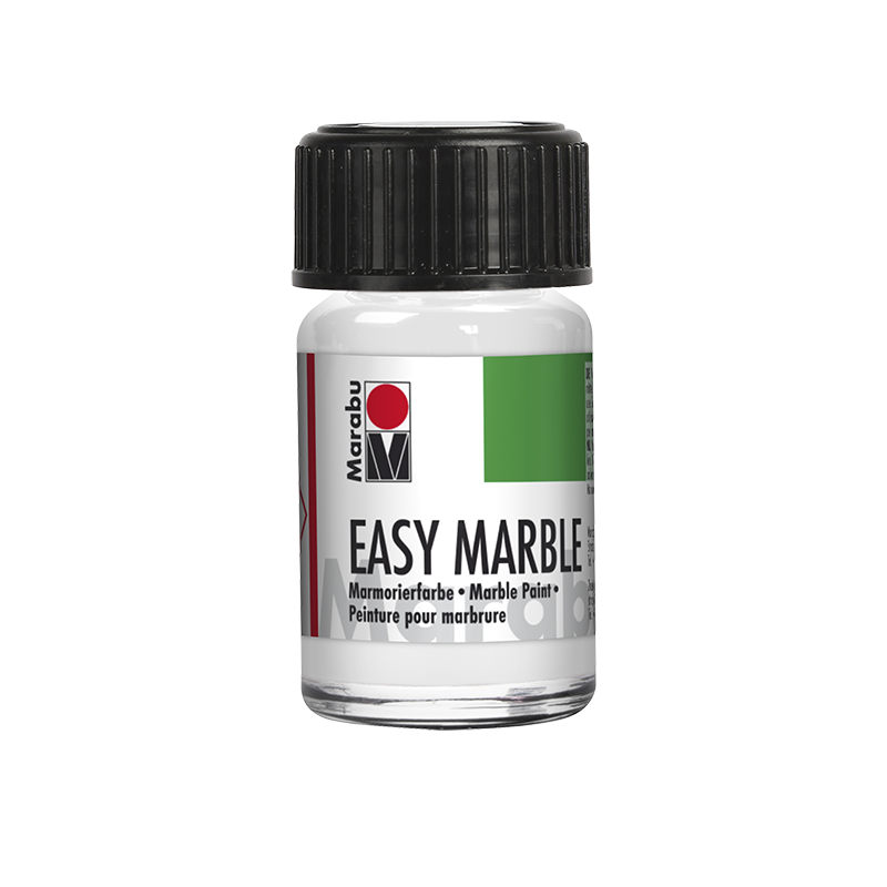 farba do marmurkowania Marabu EASY MARBLE - farba do wydmuszek, szkła, plastiku, drewna itd. - sklep dla plastyków gart.pl