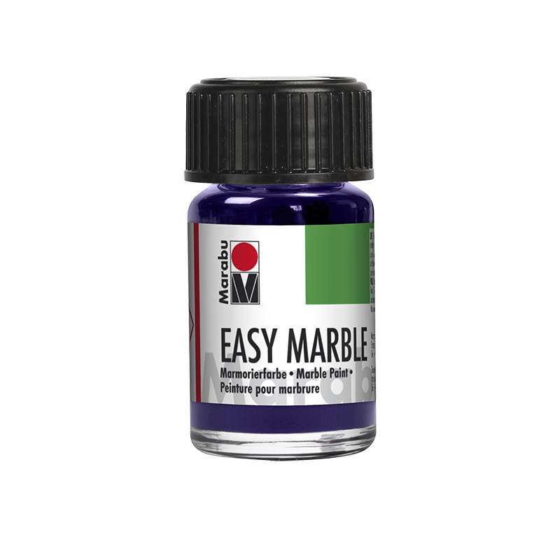 farba do marmurkowania Marabu EASY MARBLE - farba do wydmuszek, szkła, plastiku, drewna itd. - sklep dla plastyków gart.pl