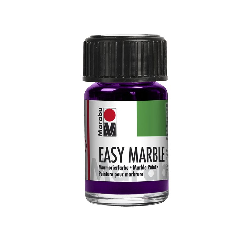 farba do marmurkowania Marabu EASY MARBLE - farba do wydmuszek, szkła, plastiku, drewna itd. - sklep dla plastyków gart.pl