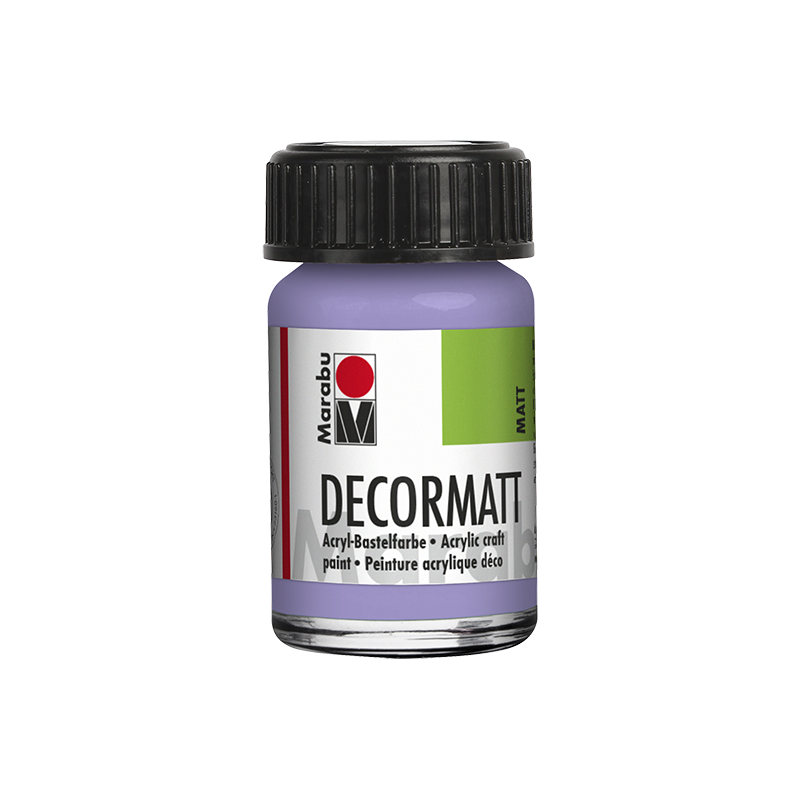farba akrylowa matowa Marabu DECORMATT 15 ml Lavender - gart.pl