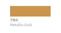 Farba akrylowa matowa do mebli Marabu DECORMAT 250 ml Metallic Gold - gart.pl