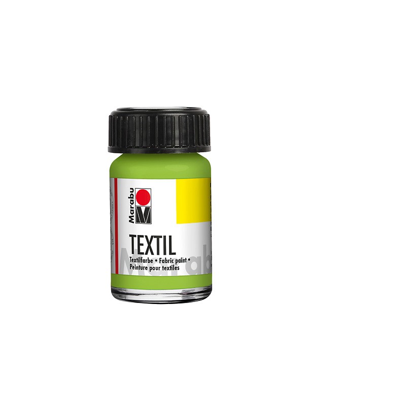 farba do tkanin jasnych Marabu TEXTIL nr 061 reseda - 15 ml