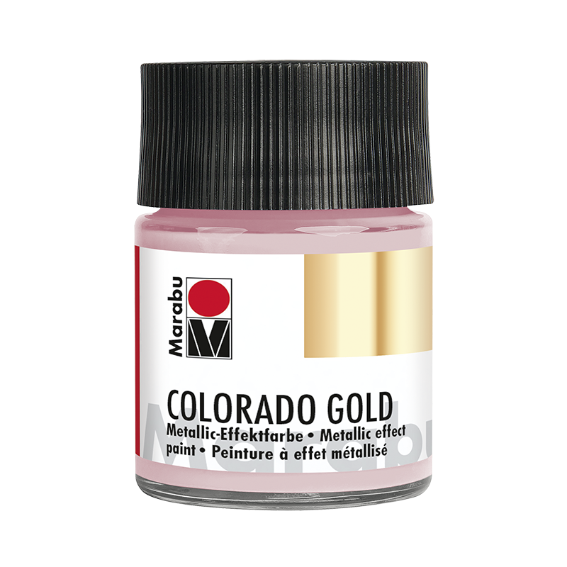 farba akrylowa z metalizującym efektem złota Marabu COLORADO GOLD nr 734 - sklep dla plastyków gart.pl