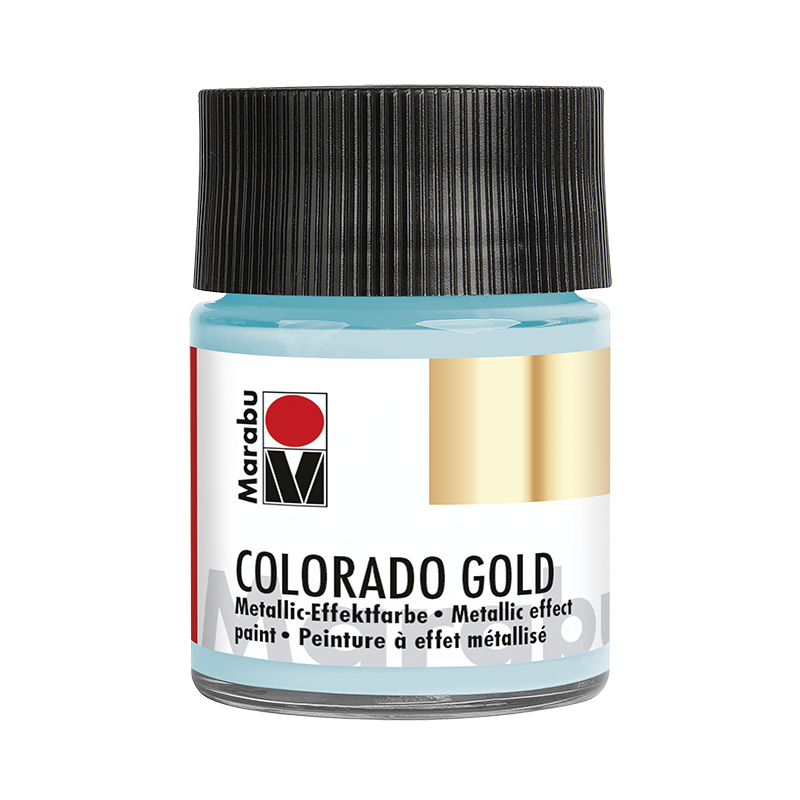 farba akrylowa z metalizującym efektem złota Marabu COLORADO GOLD nr 764 - sklep dla plastyków gart.pl