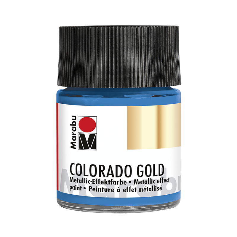 farba akrylowa z metalizującym efektem złota Marabu COLORADO GOLD nr 792 - sklep dla plastyków gart.pl