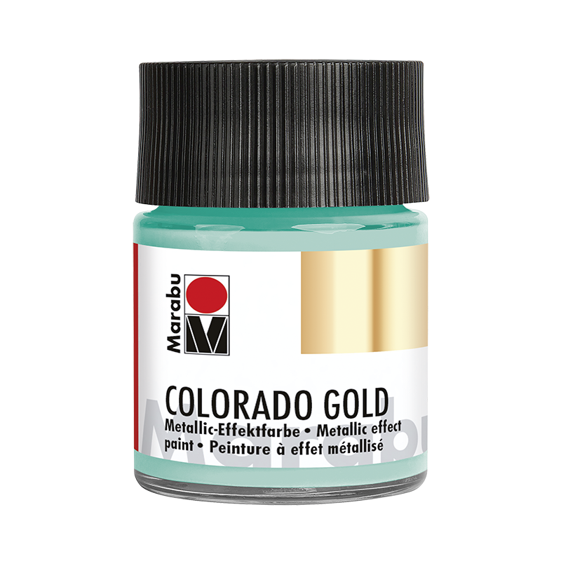 farba akrylowa z metalizującym efektem złota Marabu COLORADO GOLD nr 761 - sklep dla plastyków gart.pl