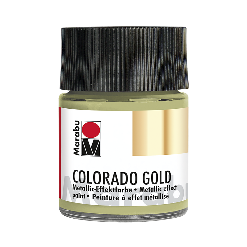 farba akrylowa z metalizującym efektem złota Marabu COLORADO GOLD nr 761 - sklep dla plastyków gart.pl