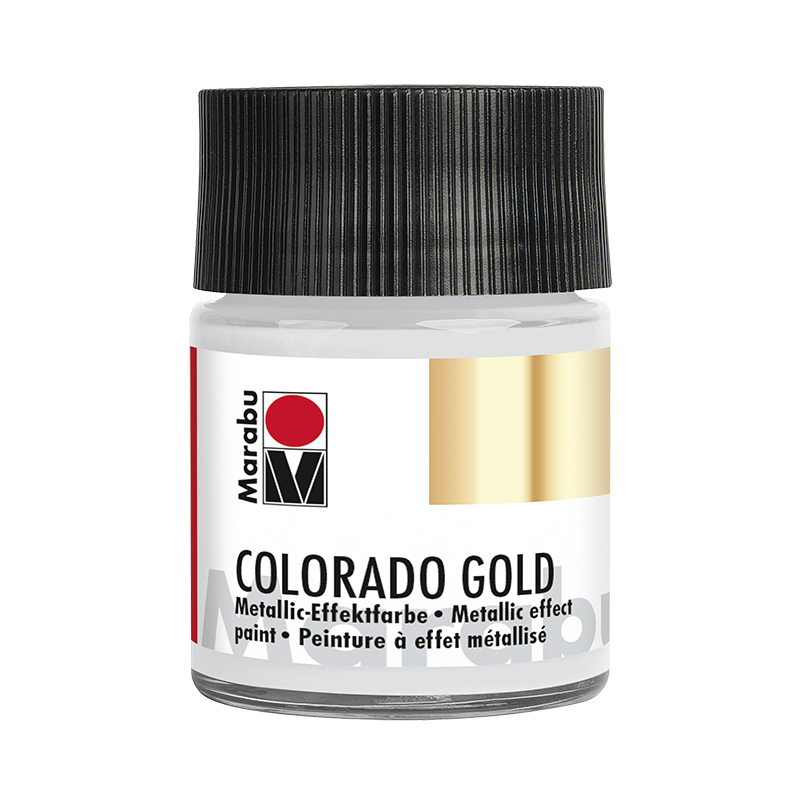 farba akrylowa z metalizującym efektem złota Marabu COLORADO GOLD nr 782 - sklep dla plastyków gart.pl