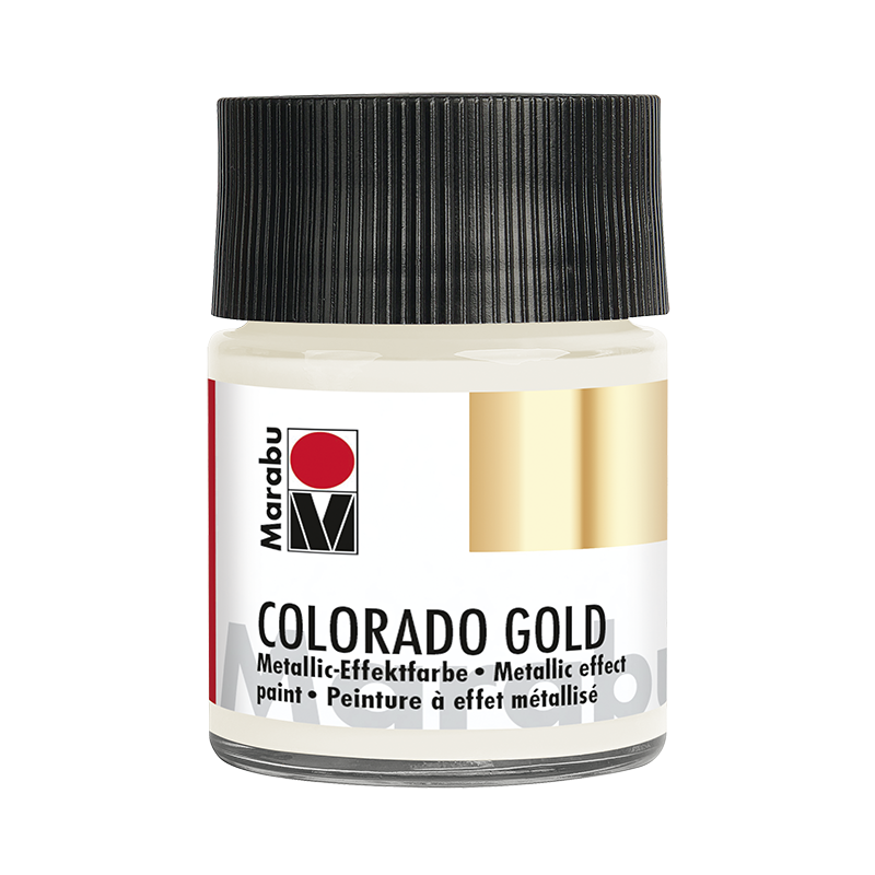 farba akrylowa z metalizującym efektem złota Marabu COLORADO GOLD nr 781 - sklep dla plastyków gart.pl
