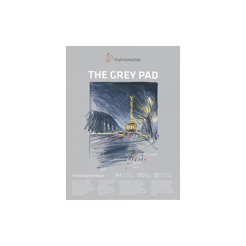 Blok Hahnemühle The Grey Pad 120g - A4 do szkicowania i markerów