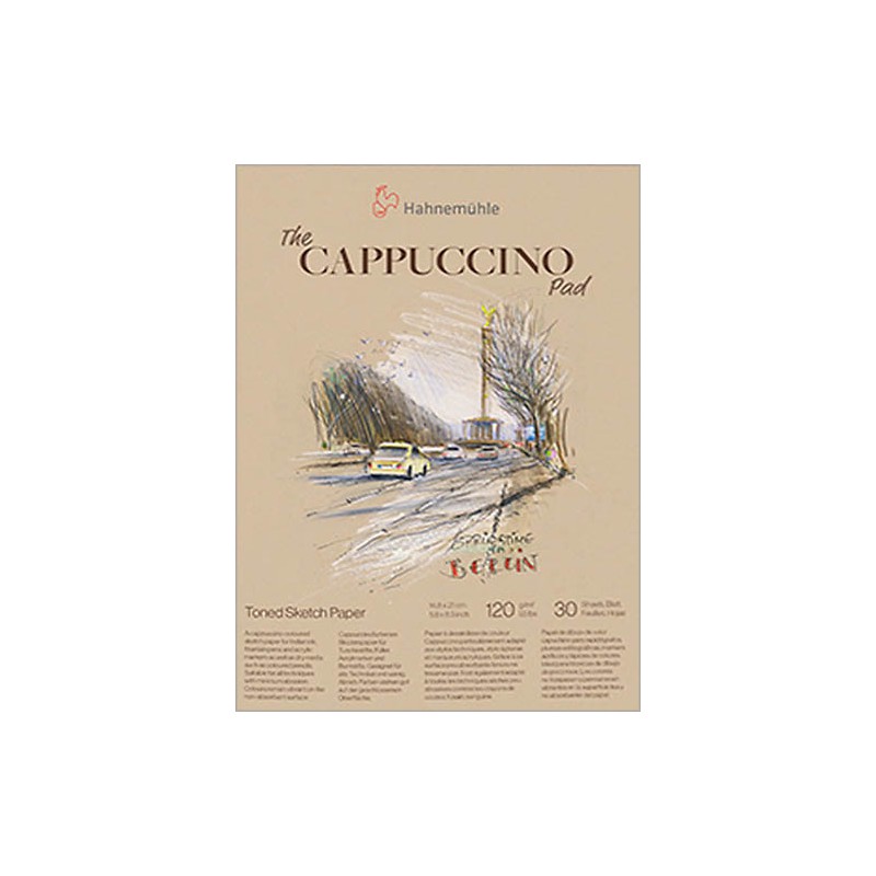 Blok Hahnemühle The Cappuccino Pad 120g - A5 do szkicowania i markerów