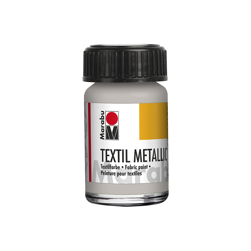 farba do tkanin z efektem metalizującym Marabu TEXTIL METALLIC nr 782 - farba na bazie wody - sklep dla plastyków gart.pl