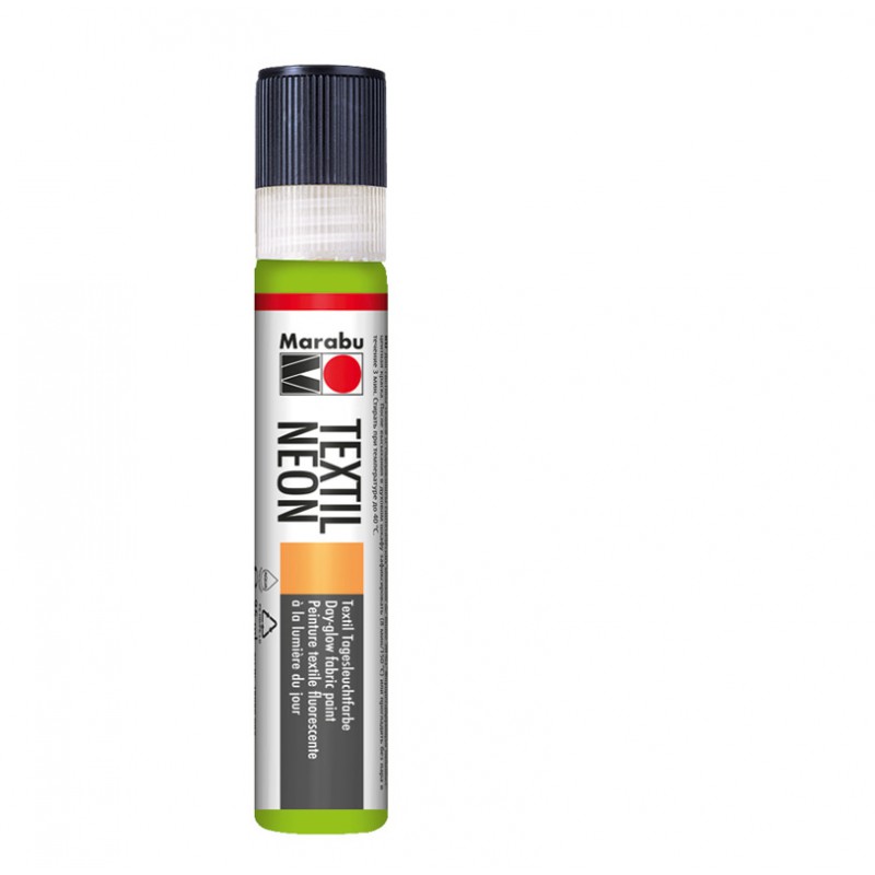Neonowa konturówka do tkanin Marabu TEXTIL NEON LINER nr 365 - farba na bazie wody - sklep dla plastyków gart.pl