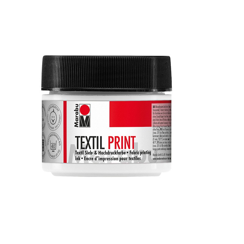 farba do druku na tkaninach Marabu TEXTIL PRINT nr 970 - farba na bazie wody - sklep dla plastyków gart.pl