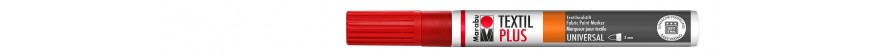 Marabu TEXTIL PAINTER PLUS marker do jasnych i ciemnych 3 mm - 031 cherry red