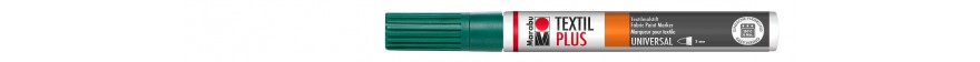 Marabu TEXTIL PAINTER PLUS marker do jasnych i ciemnych 3 mm - 068 dark green