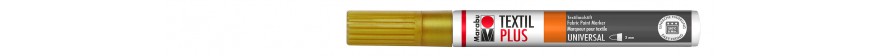 Marabu TEXTIL PAINTER PLUS marker do jasnych i ciemnych 3 mm - 784 gold