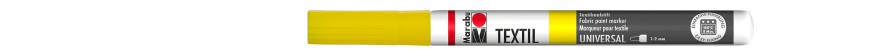 Marabu TEXTIL PAINTER marker do jasnych tkanin 1-2 mm - 020 lemon