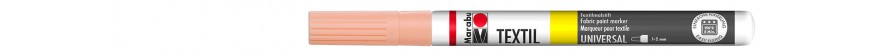 Marabu TEXTIL PAINTER marker do jasnych tkanin 1-2 mm - 029 rose beige