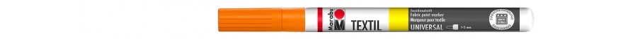 Marabu TEXTIL PAINTER marker do jasnych tkanin 1-2 mm - 013 orange