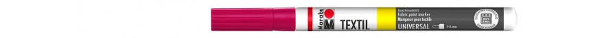 Marabu TEXTIL PAINTER marker do jasnych tkanin 1-2 mm - 005 raspbery