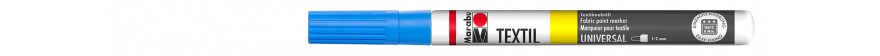 Marabu TEXTIL PAINTER marker do jasnych tkanin 1-2 mm - 095 azure blue