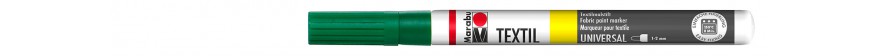 Marabu TEXTIL PAINTER marker do jasnych tkanin 1-2 mm - 067 rich green