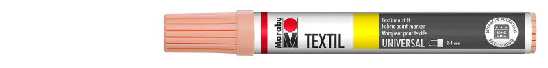 Marabu TEXTIL PAINTER marker do jasnych tkanin 2-4 mm - 029 rose beige