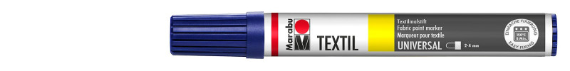 Marabu TEXTIL PAINTER marker do jasnych tkanin 2-4 mm - 053 dark blue