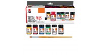 Zestaw farb do tkanin Marabu TEXTIL PLUS 6x15 ml - art. 1715000000087