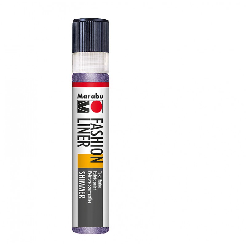 Brokatowa konturówka do tkanin Marabu FASHION LINER SHIMMER nr 596  - sklep dla plastyków gart.pl