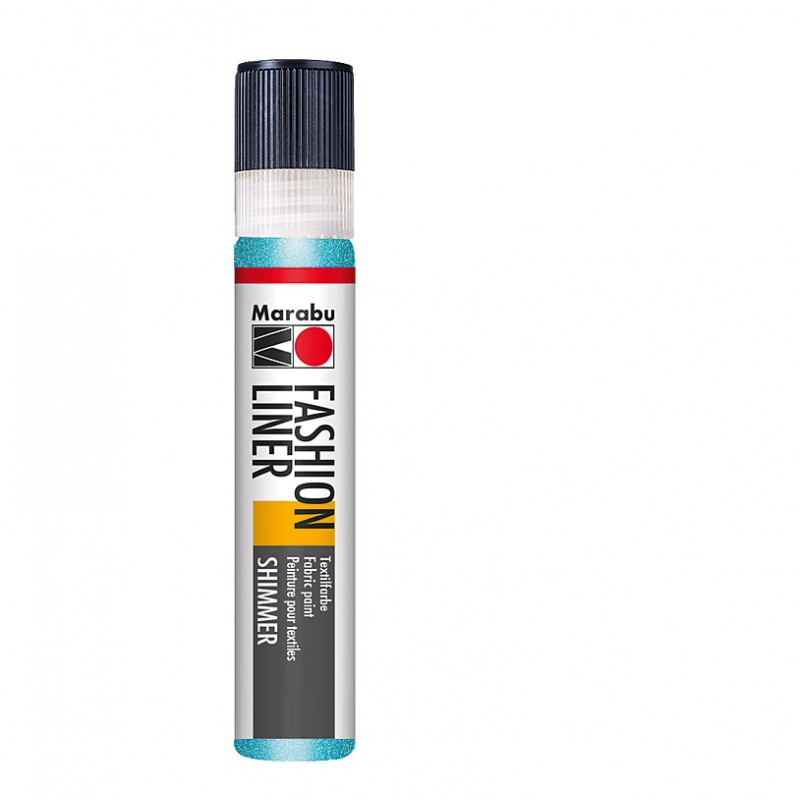 Brokatowa konturówka do tkanin Marabu FASHION LINER SHIMMER nr 591  - sklep dla plastyków gart.pl