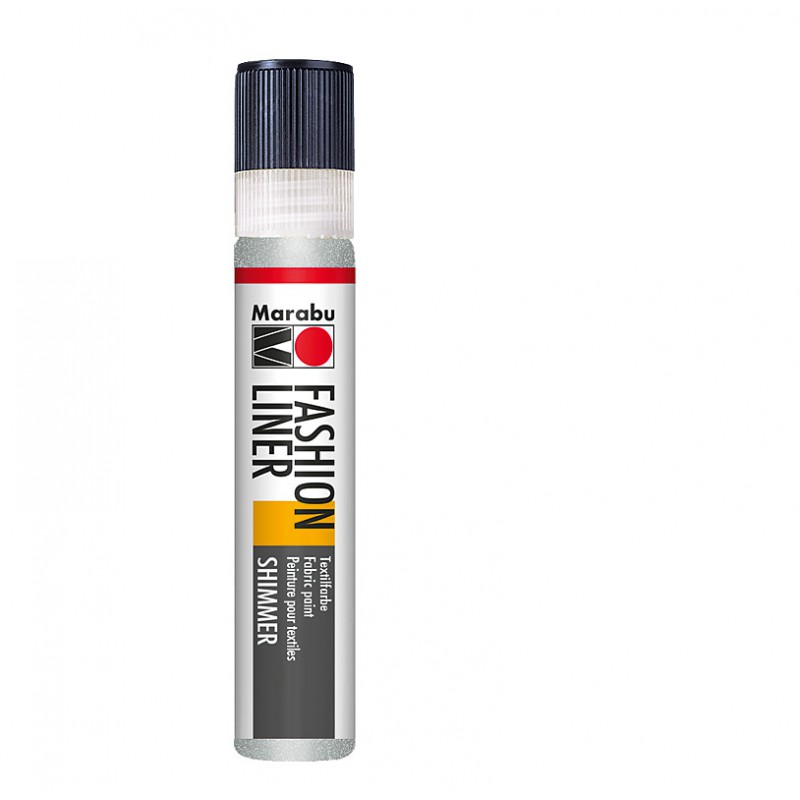 Brokatowa konturówka do tkanin Marabu FASHION LINER SHIMMER nr 581  - sklep dla plastyków gart.pl