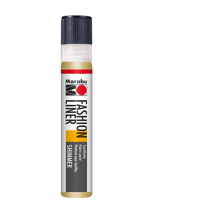 Brokatowa konturówka do tkanin Marabu FASHION LINER SHIMMER nr 583  - sklep dla plastyków gart.pl