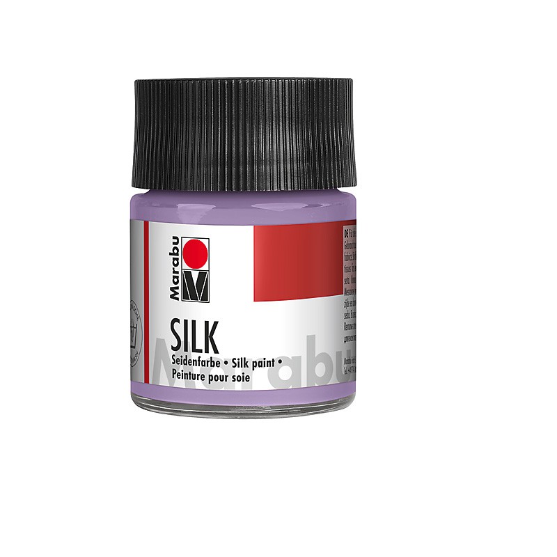 farba do jedwabiu Marabu SILK nr 007 lavender - farba na bazie wody - sklep dla plastyków gart.pl