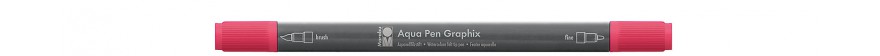 Marabu AQUA PEN GRAPHIX marker akwarelowy - kolor: 031 cherry red