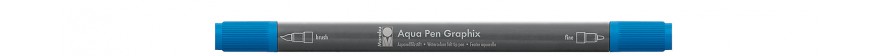 Marabu AQUA PEN GRAPHIX marker akwarelowy - kolor: 052 medium blue