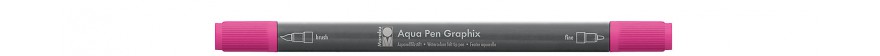 Marabu AQUA PEN GRAPHIX marker akwarelowy - kolor: 132 pink candy