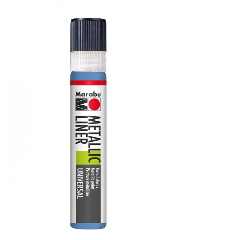 Konturówka metaliczna Marabu METALLIC LINER 752 metallic-blue, gart.pl